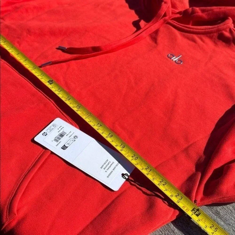 Alo Yoga Cropped Accolade Crewneck And Accolade Short Set - Picture 5 of 10